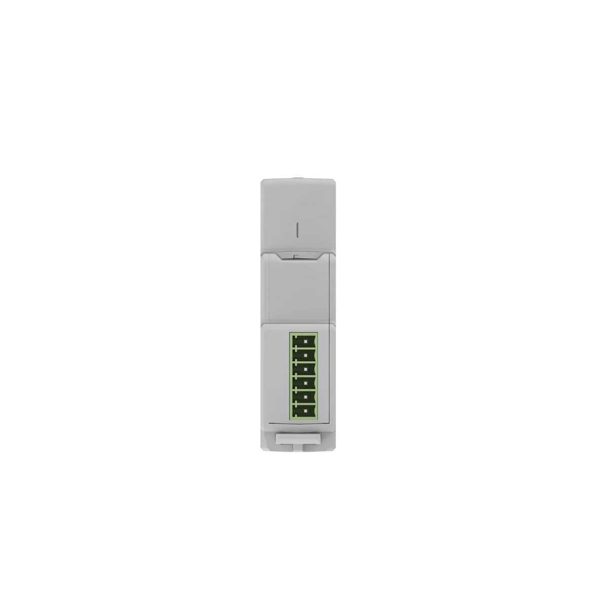 PC4711-W-485 dimensions and mounting drawing, 19 by 69 by 90 mm housing for 35 mm DIN rail
