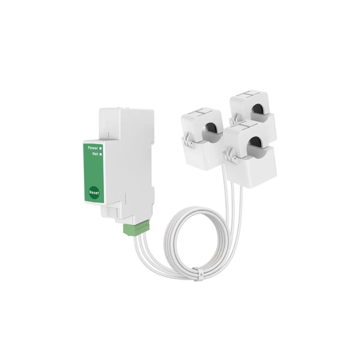 PC4711-W-TY/3CT multi-channel single-phase meter with three open-type CT clamps for three separate circuits